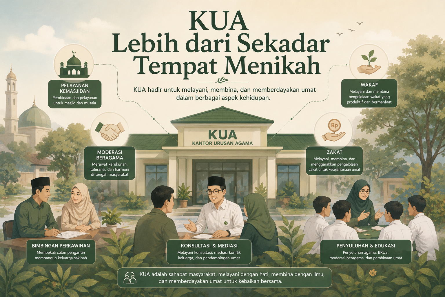Mengubah Cara Pandang Konvensional : KUA Lebih dari Sekadar Tempat Menikah